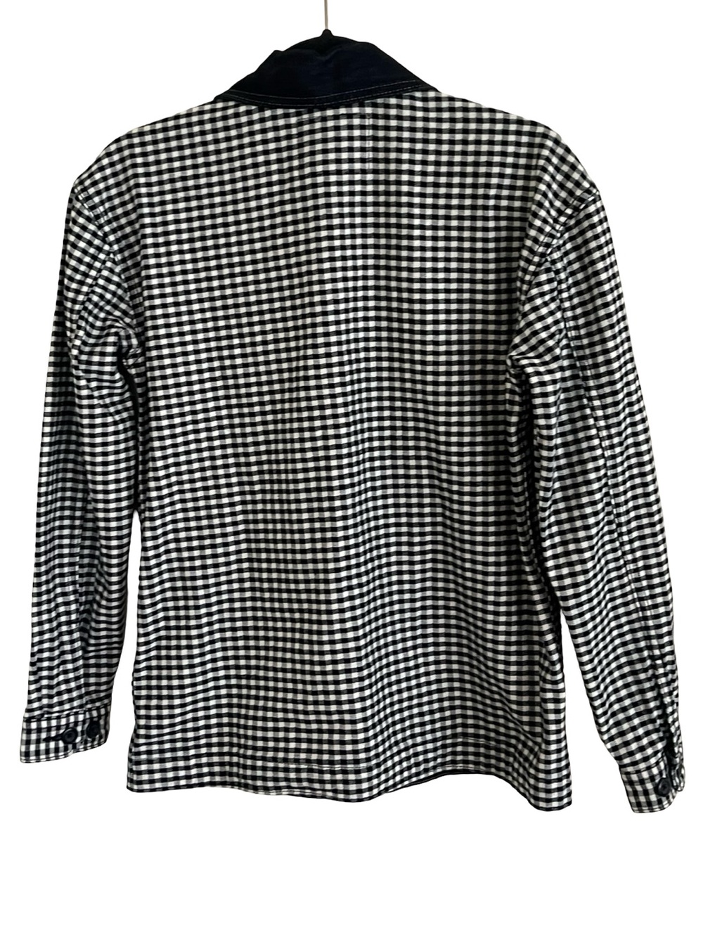 Gap × Doen Gingham Denim Jacket XXS - Picture 2 of 8
